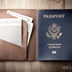 Mr. Lentz Leather Passport Wallet