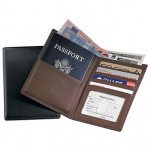 Royce Leather Passport & Currency Wallet